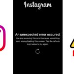 An Unexpected Error Occurred on Instagram 2023