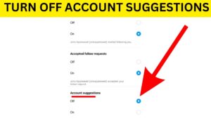 how to turn off account suggestions on Instagram guide