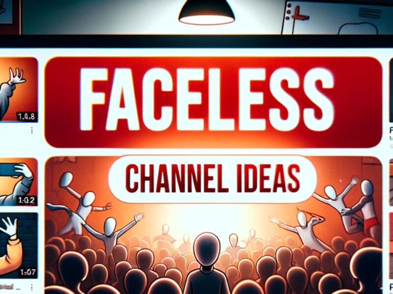 Faceless YouTube Channel Ideas for 2023