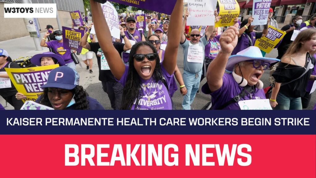 Kaiser Permanente Health Care Workers Begin Strike » W3TOYS