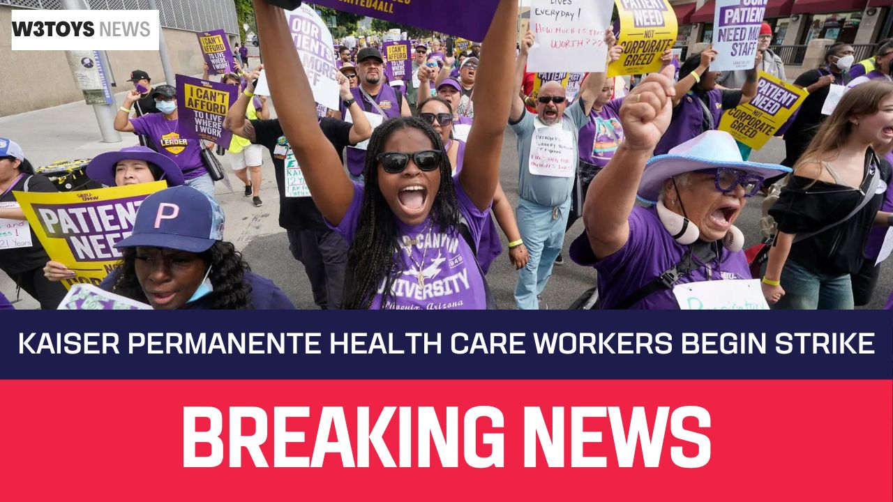 Kaiser Permanente Health Care Workers Begin Strike