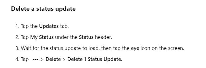 how to delete whatsapp status on iphone new update