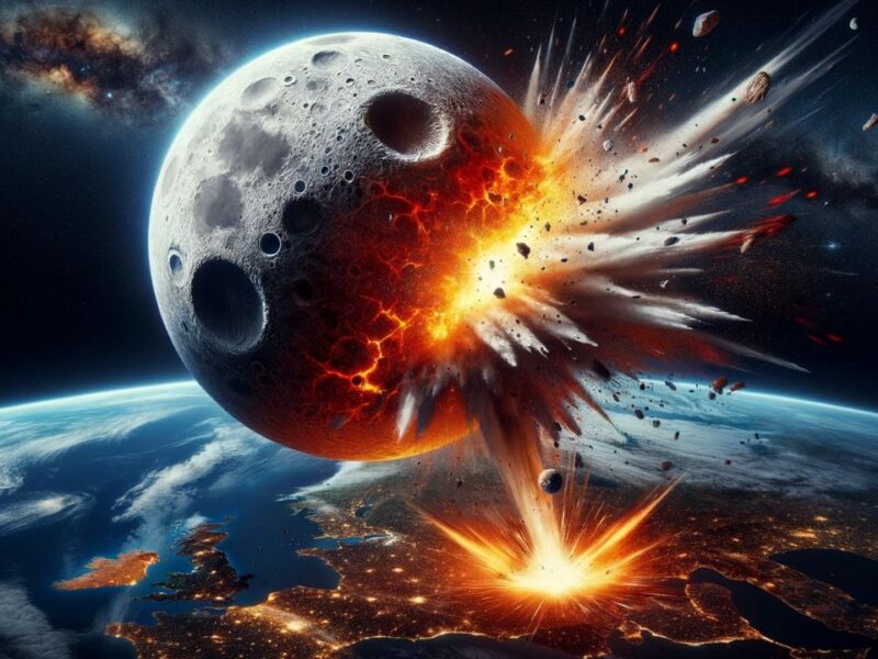 What Happens if the Moon Crashes into Earth?