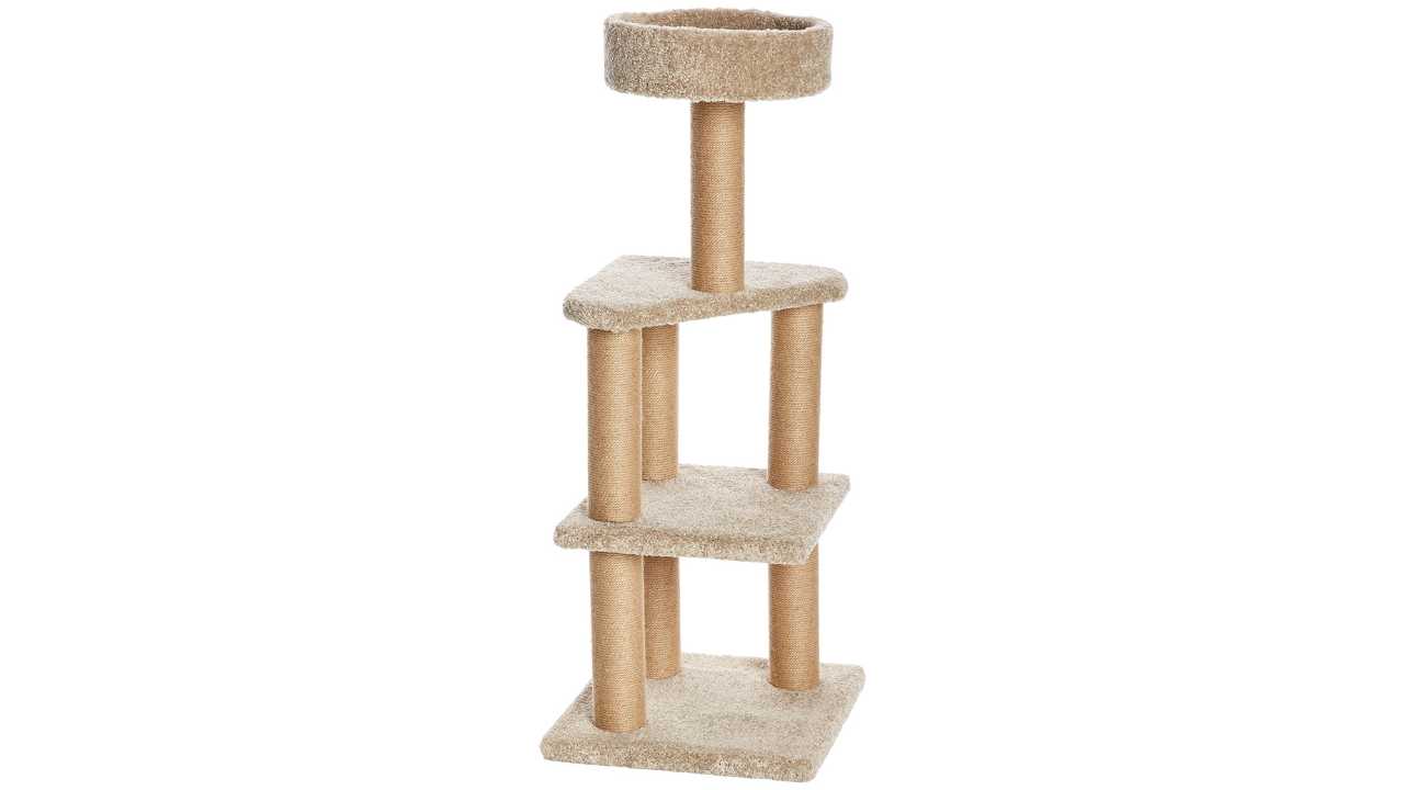 Amazon Basics Cat Tree Indoor Climbing Tower Review 2024