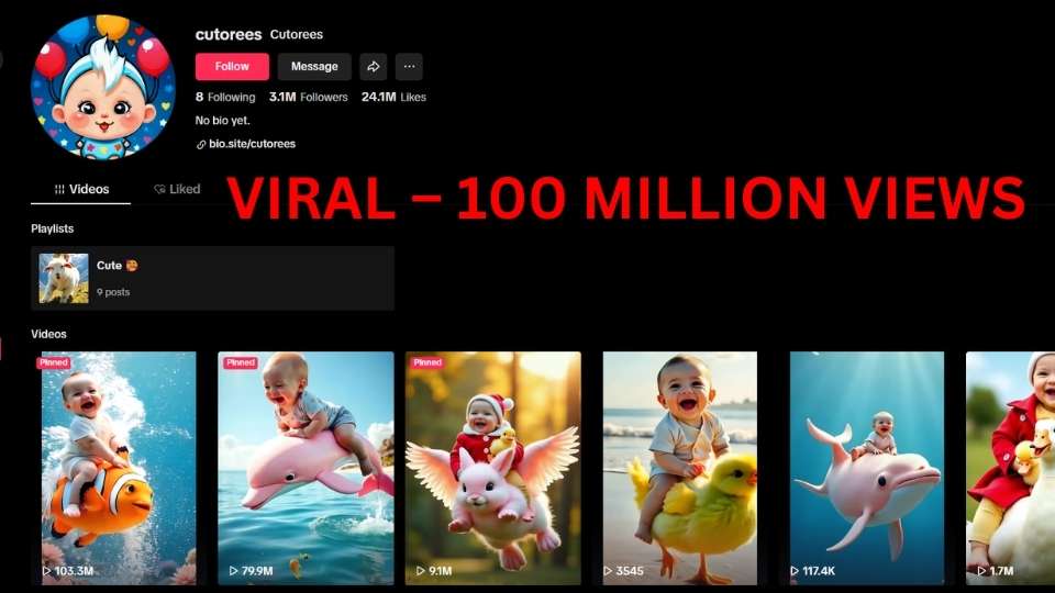 create kids viral videos using AI